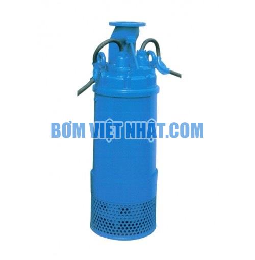 Bơm chìm nước thải đẩy cao Tsurumi LH675 75KW