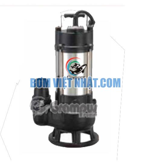 Bơm chìm nước thải hút rác 3 pha Grampus B-313 1HP