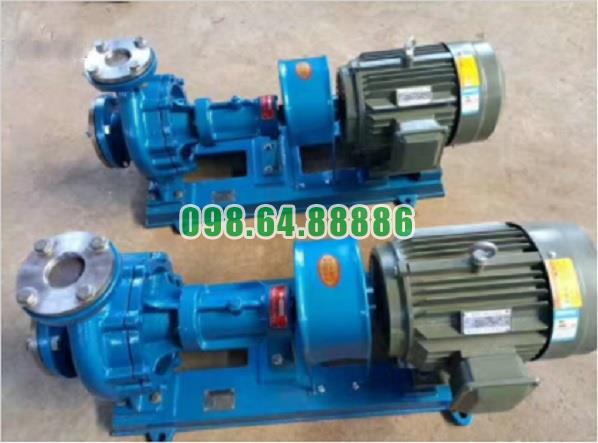 Bơm ly tâm chịu nhiệt RY100-65-200 lưu lượng 100 m3/h, công suất 22 kW, cột áp 50 m
