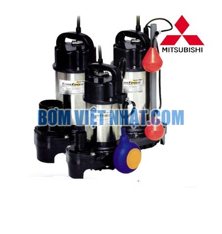 Máy bơm chìm hút nước thải 1 phao Mitsubishi SSP-405SA 1/2HP