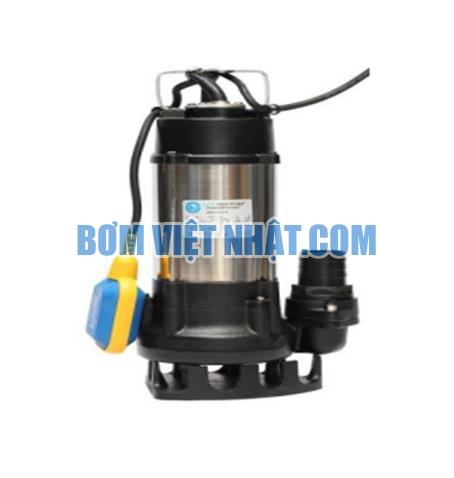 Máy bơm chìm hút nước thải thân inox có phao THT WQD10-7