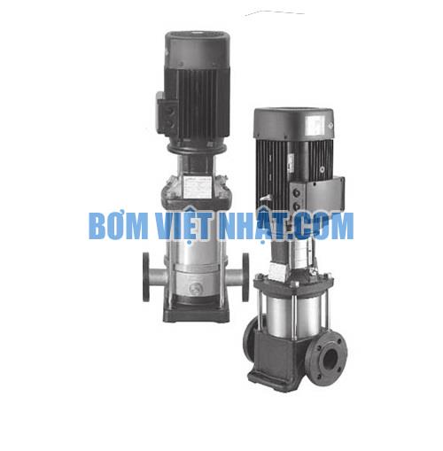 Máy bơm ly tâm trục đứng cánh nhựa Lepono EVPM 2-7 1.5HP