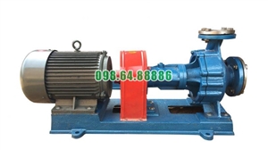 Bơm dầu chịu nhiệt RY40-25-160 lưu lượng 10 m3/h, công suất 2.2 kW, cột áp 28 m, tốc độ 2.900 vòng/phút