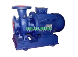 Bơm li tâm trục ngang mã SLW80-ISW80-350 lưu lượng 60 m3/h