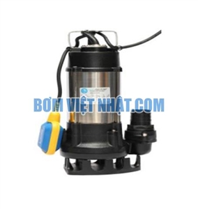 Máy bơm chìm hút nước thải thân inox có phao THT WQD10-7