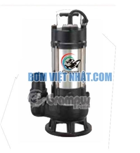 Máy bơm nước thải chìm hút rác 3 pha Grampus B-312 1HP