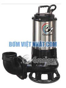 Máy bơm nước thải chìm hút rác Grampus B-123 2HP